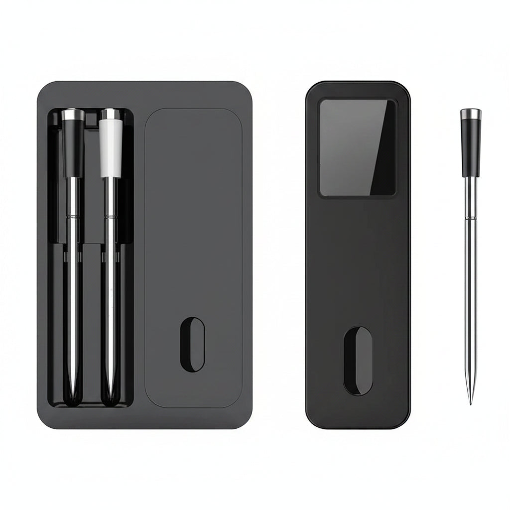 Trendbay Wireless Bluetooth Meat Thermometer “ Digital BBQ & Grill Thermometer with Waterproof Probes