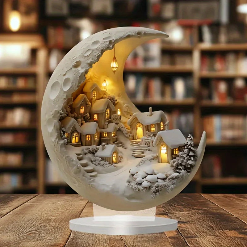 Trendbay Acrylic Christmas Desktop Ornament 20×17 cm 2D