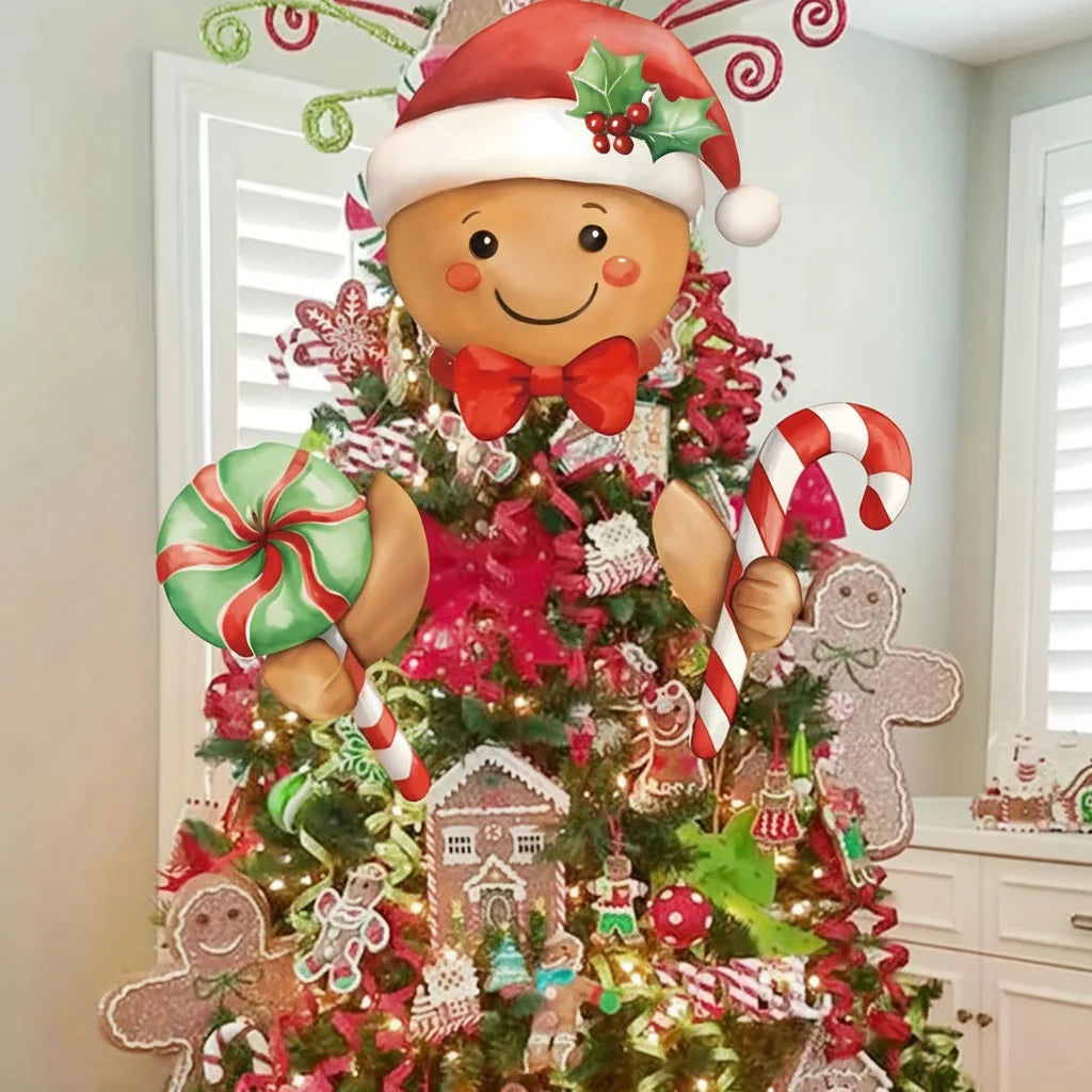 Trendbay 4PCS Gingerbread Man Christmas Tree Ornaments