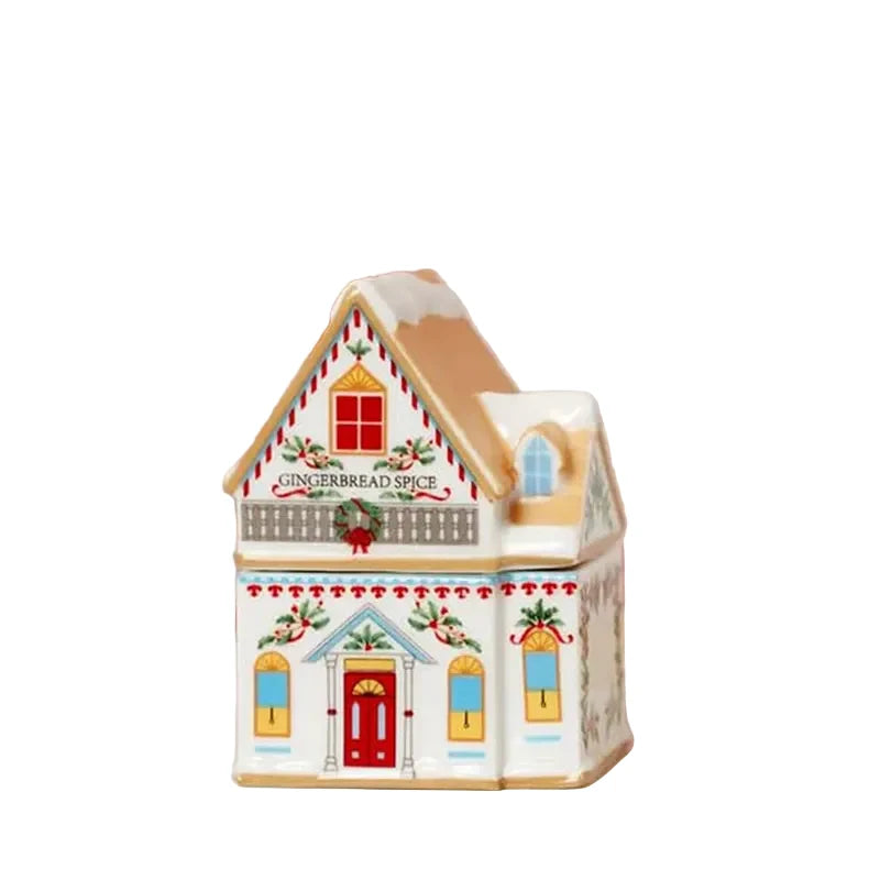 Trendbay Mini Christmas Gingerbread House Spice Jar Set