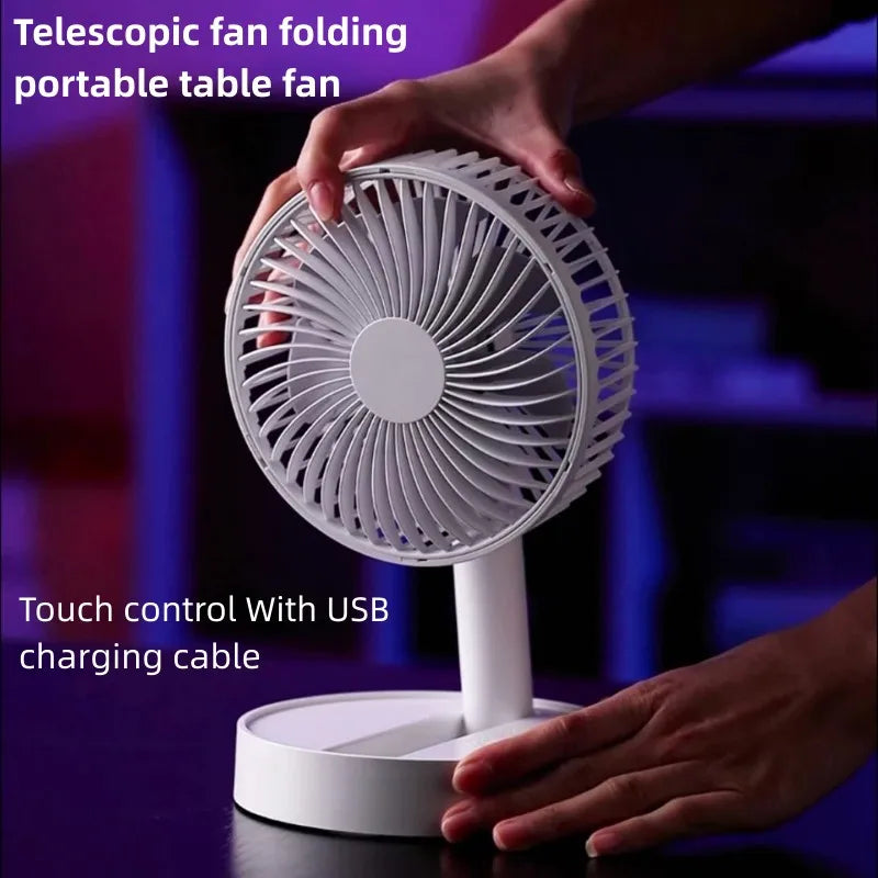 Trendbay USB Foldable Mini Fan Battery Operated