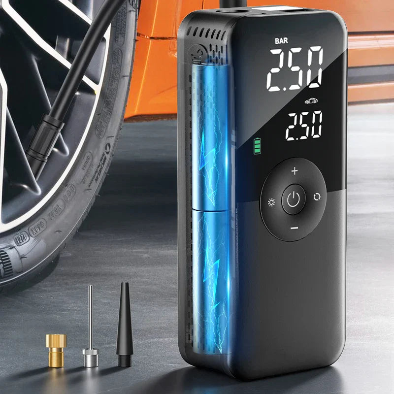 Trendbay Rechargeable Portable Tire Inflator “ Digital Cordless Air Pump