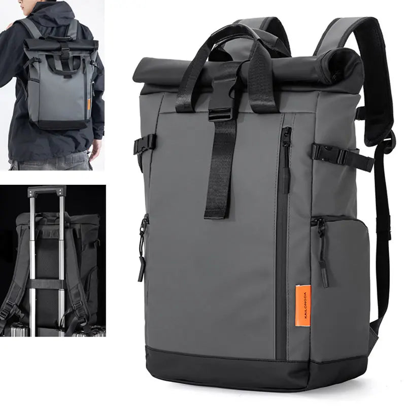 Trendbay 15.6-Inch Waterproof Laptop Travel Backpack for Business, School & Outdoor Use