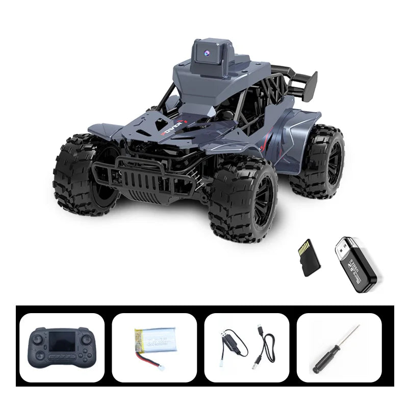Trendbay RC Car with Camera – FPV Real-Time Transmission, LCD Remote & High-Speed Control