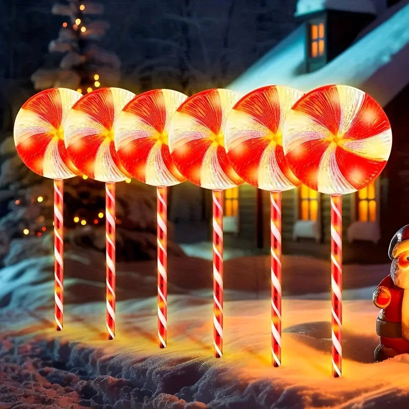 Trendbay 5PCS Solar Lollipop Garden Lights