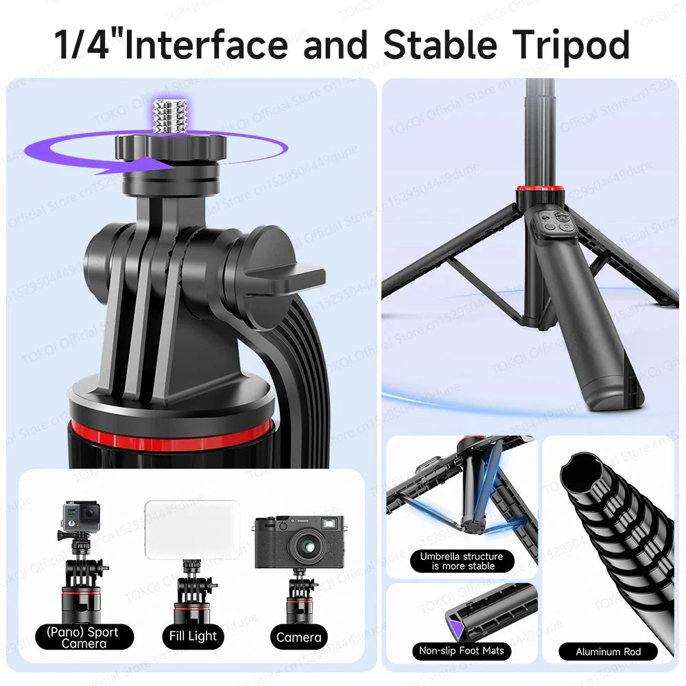 Trendbay C22 AI Face Tracking Gimbal Stabilizer
