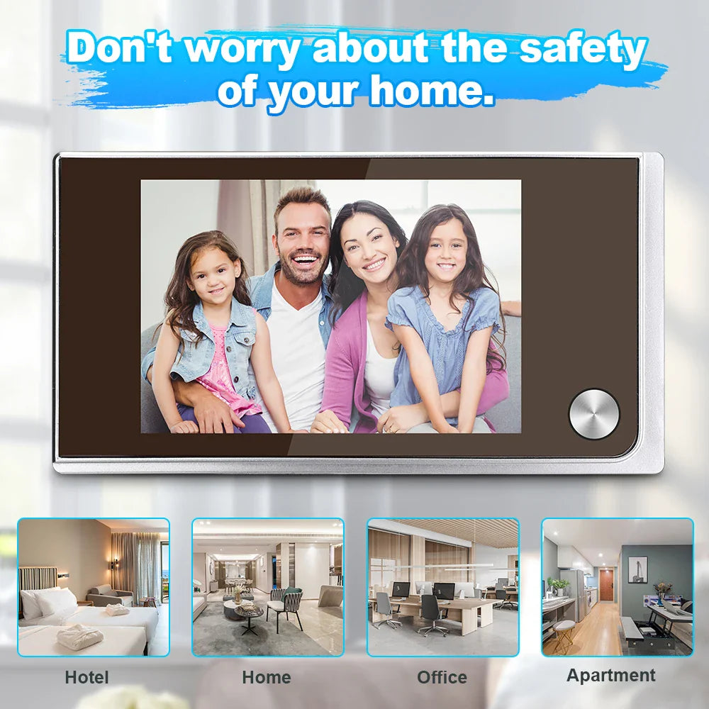 Trendbay Digital Door Peephole Viewer Camera