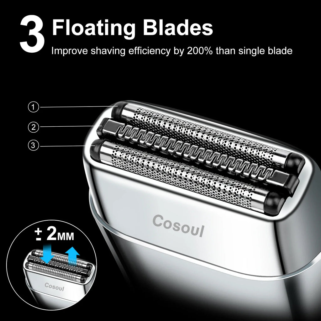 Trendbay Portable Mini Electric Shaver for Men