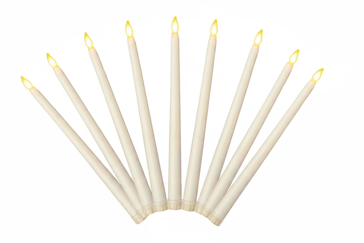 Trendbay Flameless LED Taper Candles Set