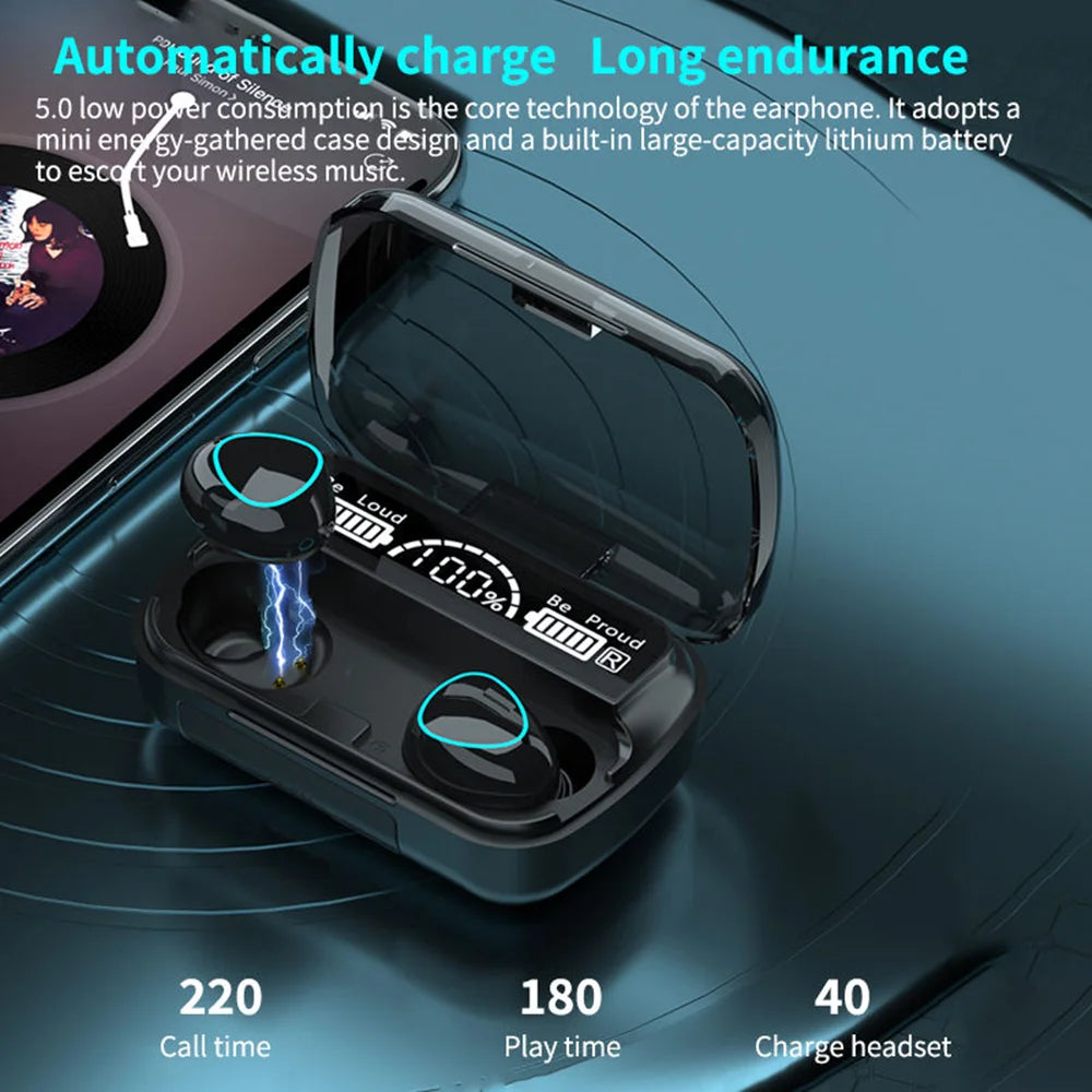 Trendbay Wireless Earbuds High Quality Stereo Earphones