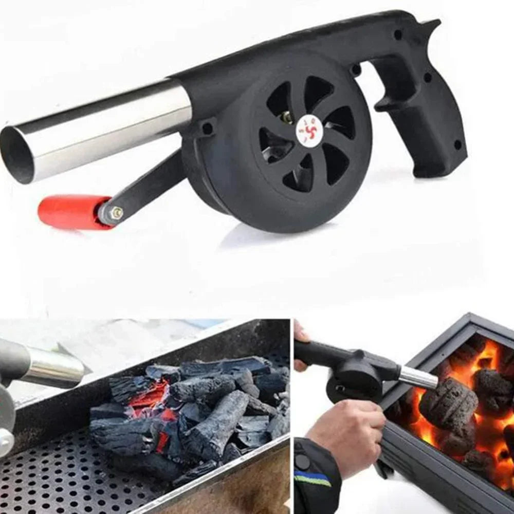 Trendbay Portable Hand Blower for Outdoor BBQ and Camping