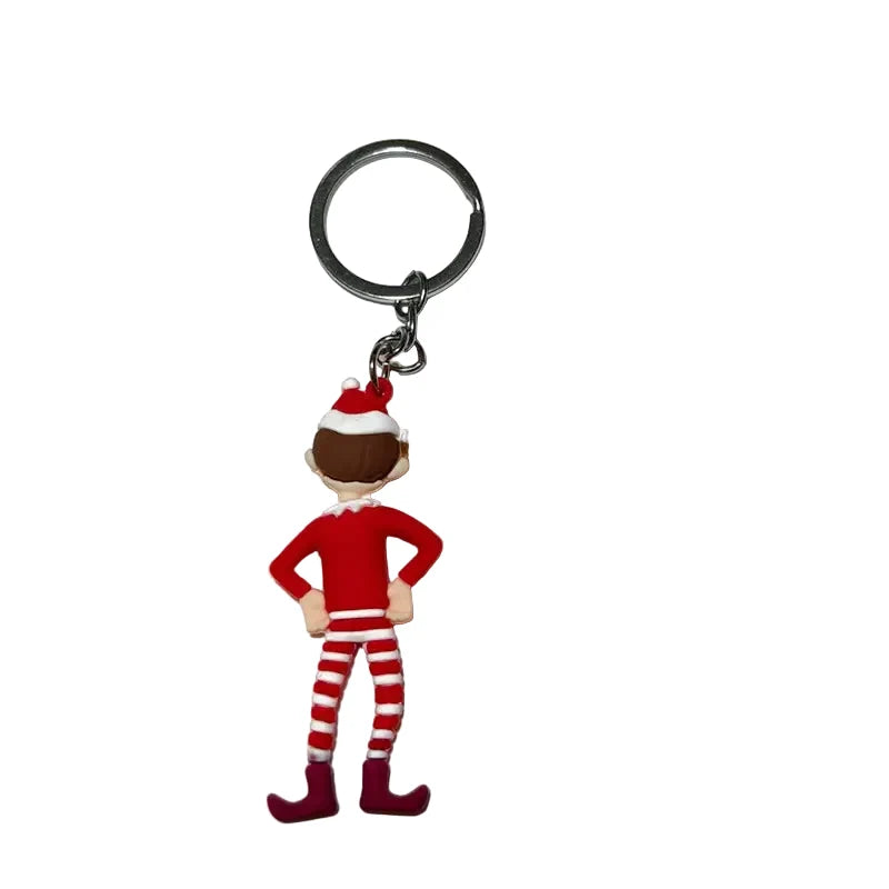 Trendbay Christmas Long-Legged Doll Keychain Festive Ornament and Gift