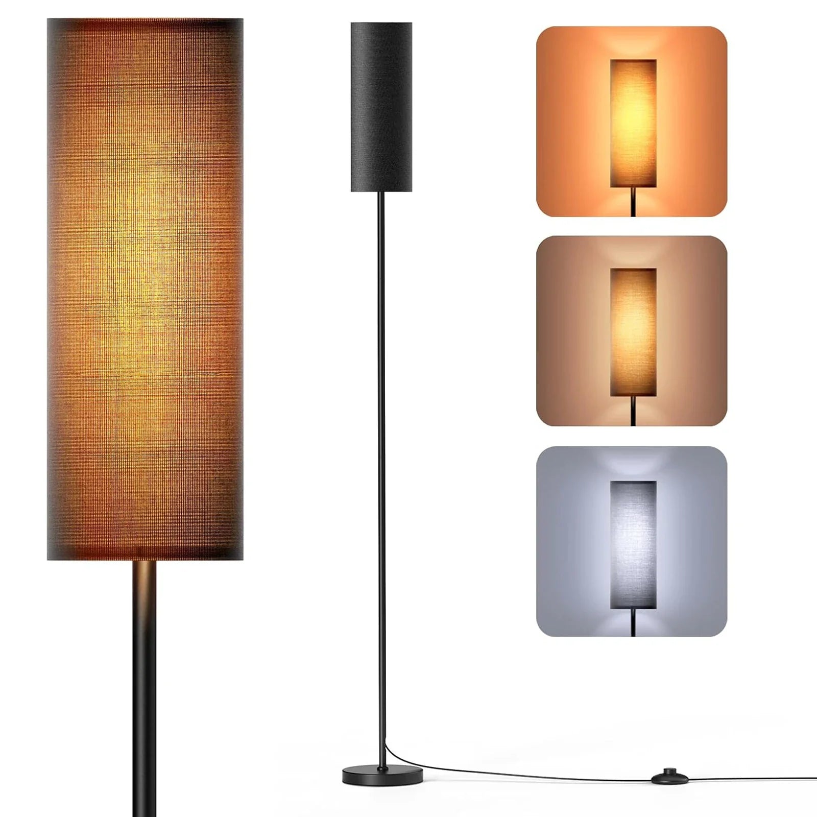 Trendbay Modern LED Floor Lamp with Foot Switch