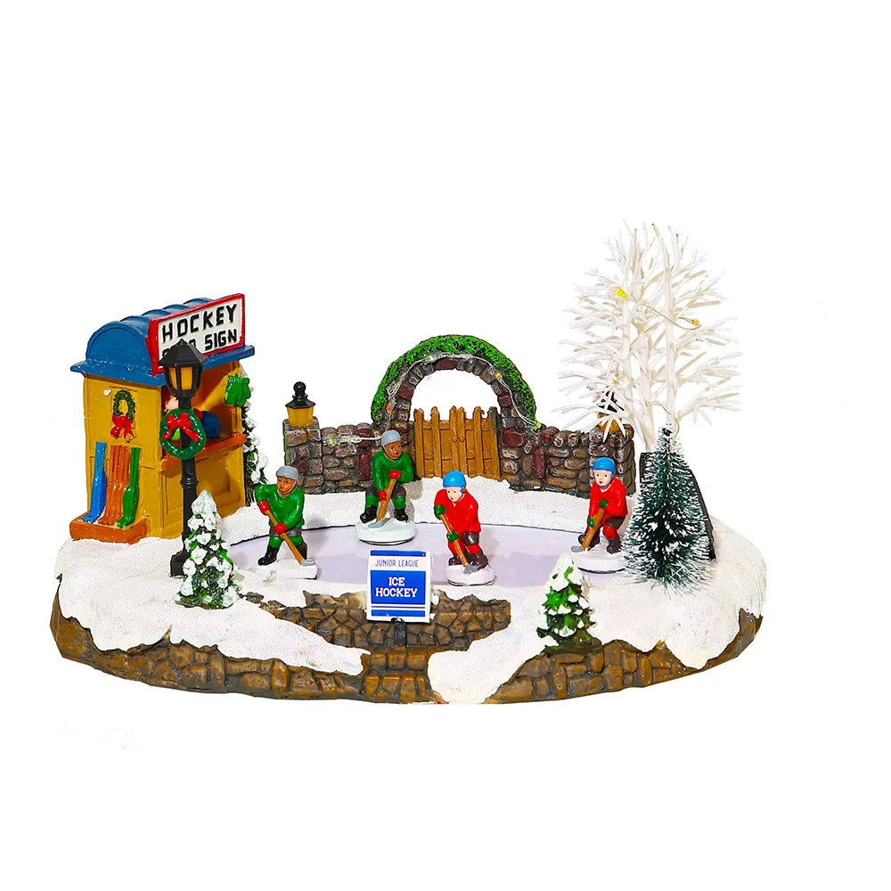 Trendbay Light-Up Rotating Christmas Music Box