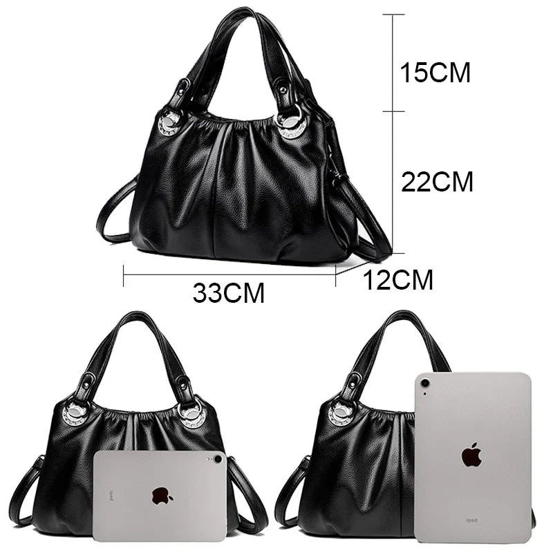 Trendbay Genuine Leather Crossbody Handbag