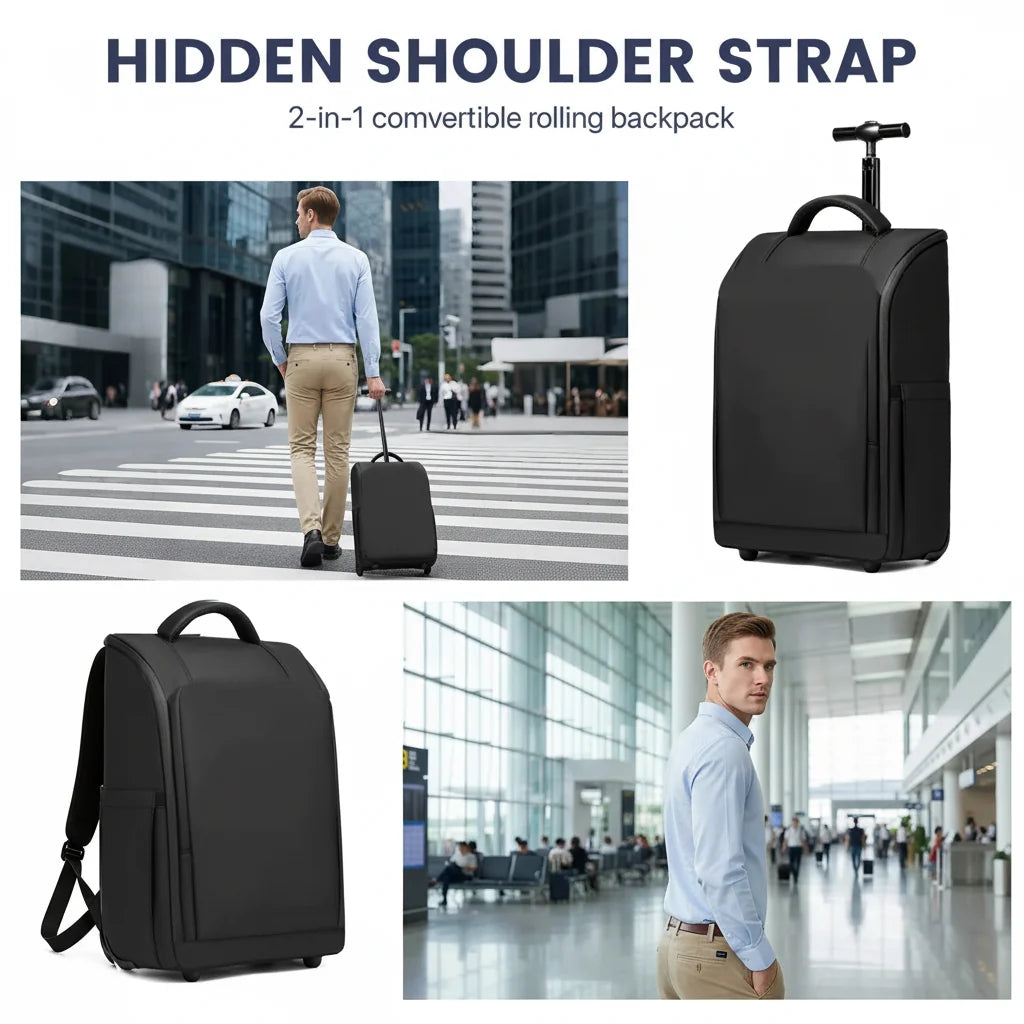 Trendbay 20-Inch Carry-On Suitcase