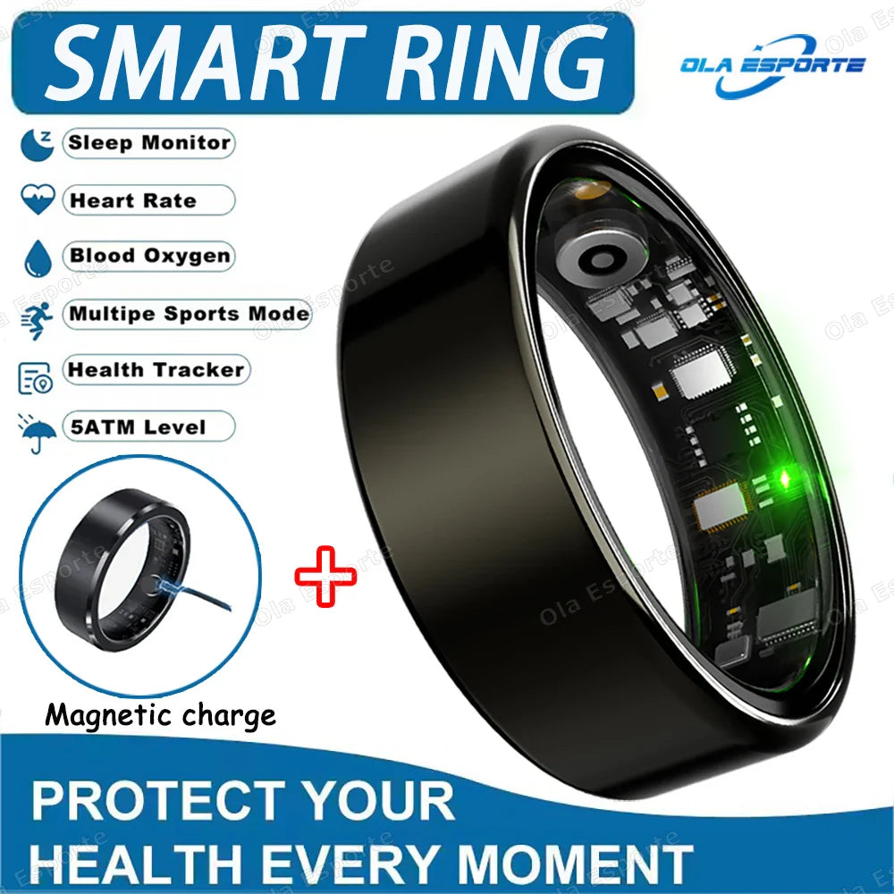 Trendbay Smart Fitness Ring with Sleep & Activity Tracking