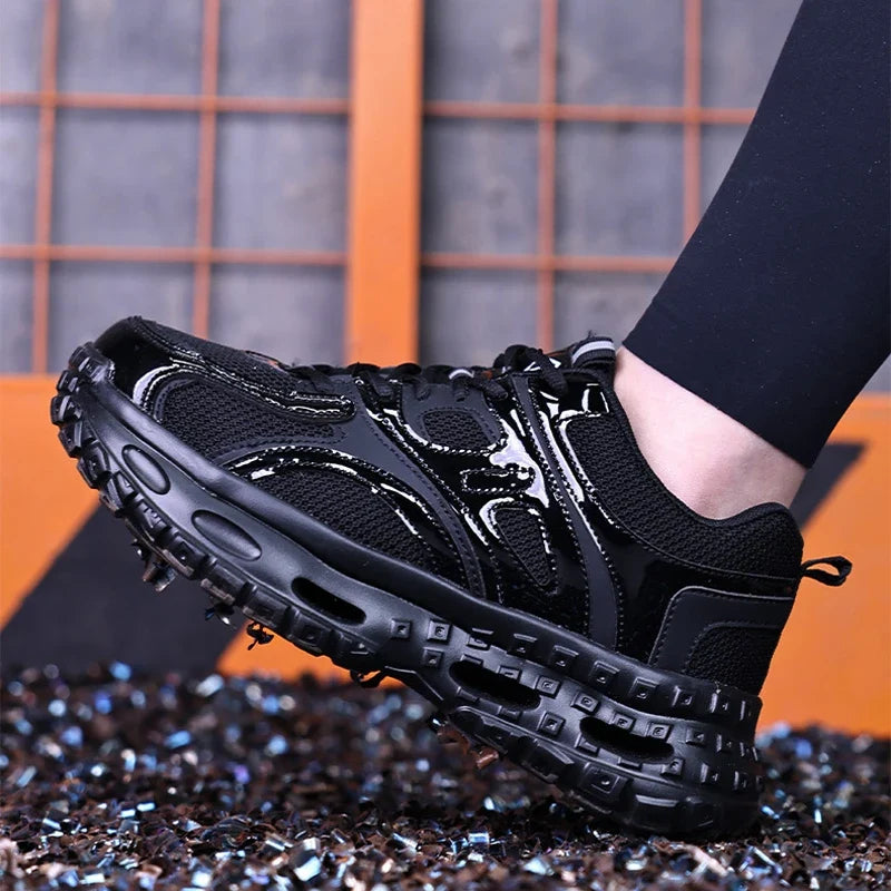Trendbay Women's Steel Toe Safety Shoes
