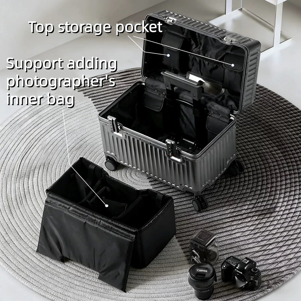 Trendbay Top Opening Carry-On Suitcase