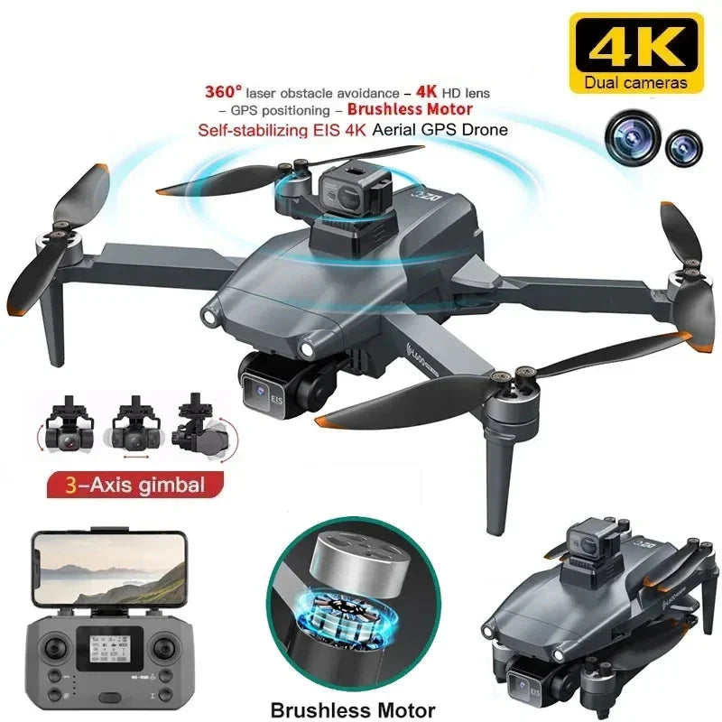 Trendbay GPS Drone 4K RC Quadcopter
