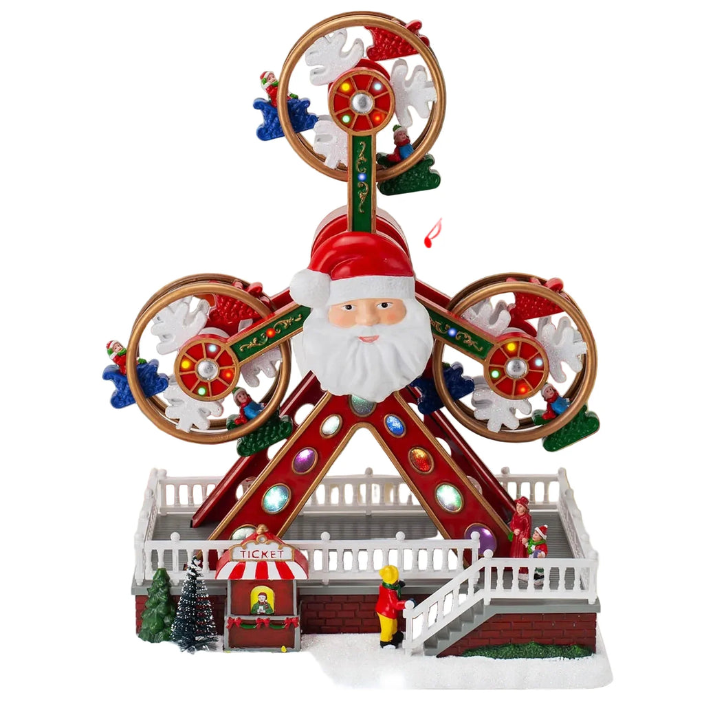 Trendbay Animated Christmas Ferris Wheel Decoration