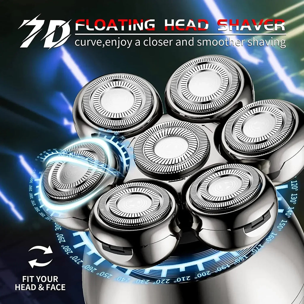Trendbay Floating Cutter 7-Head Electric Shaver