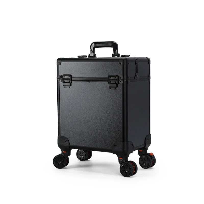 Trendbay Aluminum Rolling Makeup Case