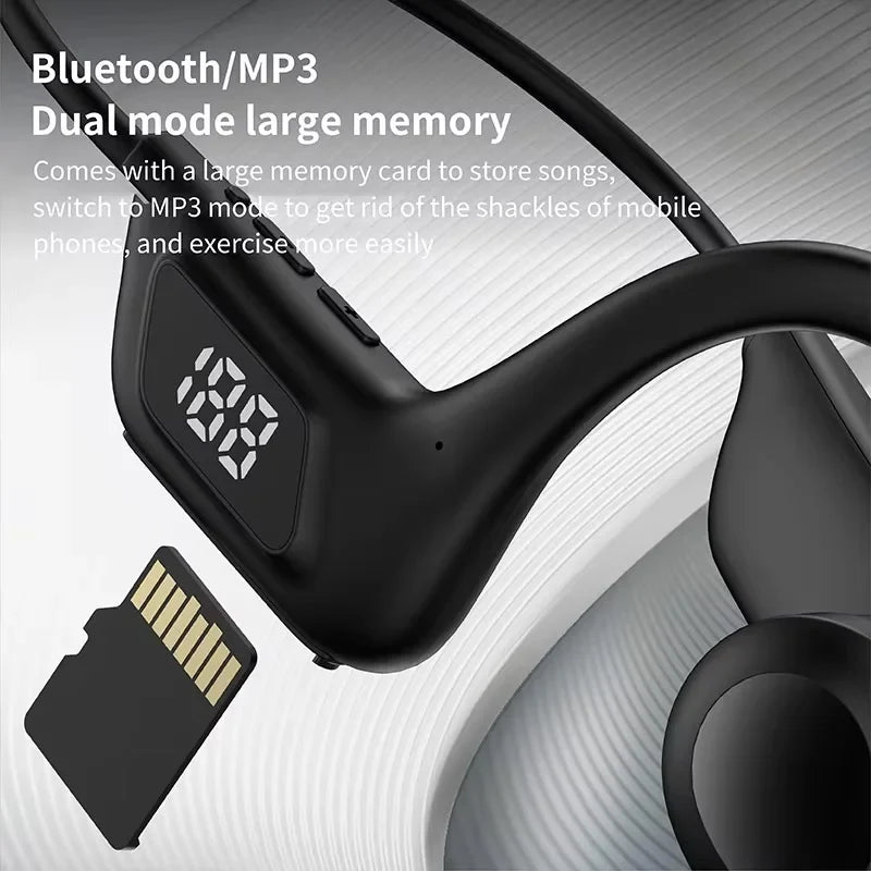 Trendbay Bone Conduction Wireless Bluetooth Earphones
