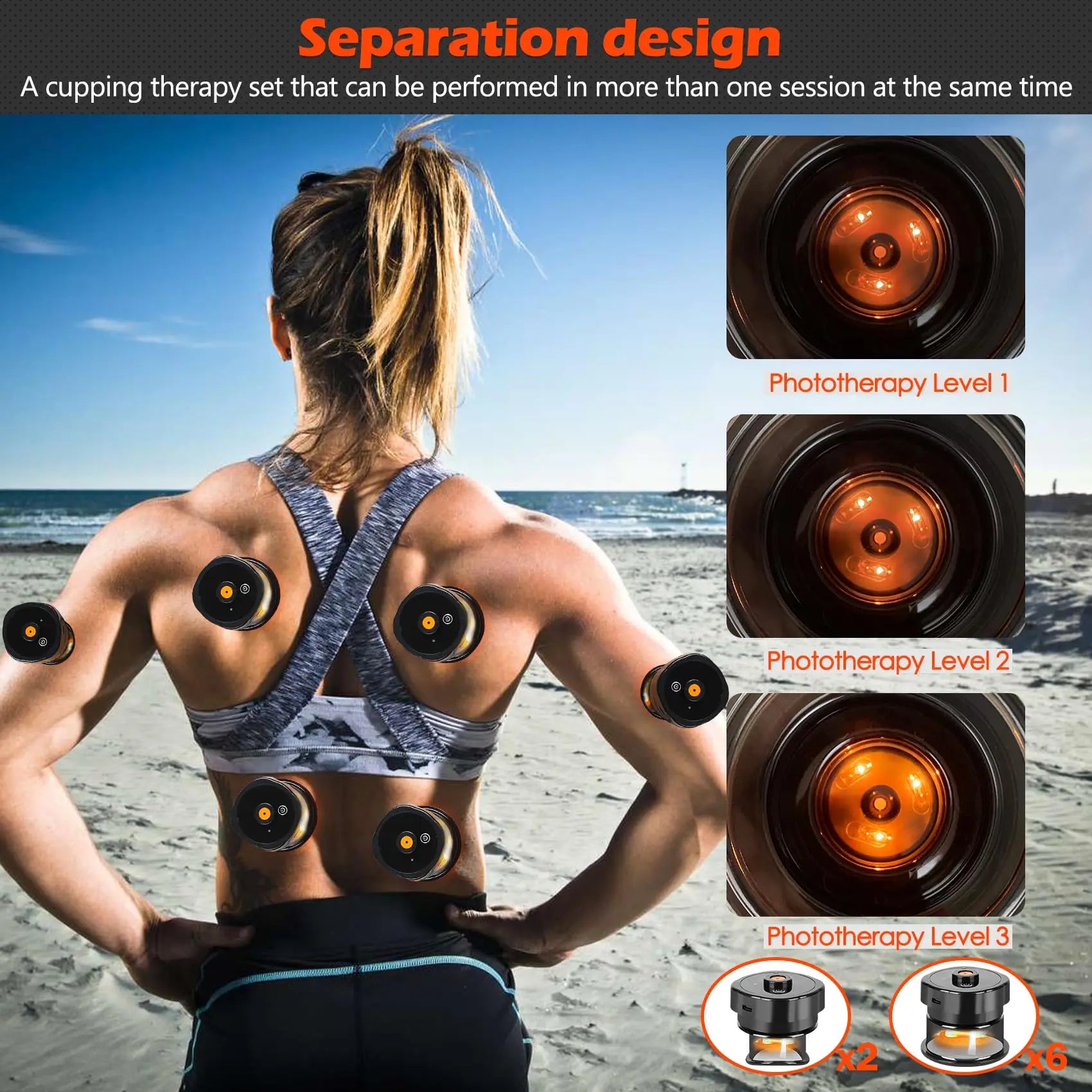 Trendbay Electric Cupping Massager Set
