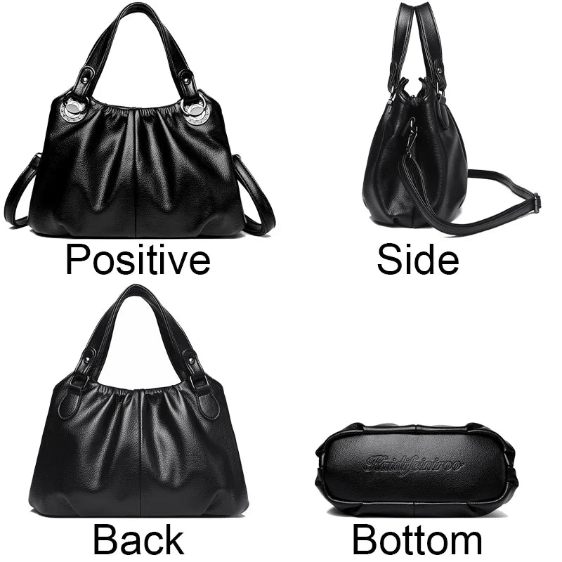 Trendbay Genuine Leather Crossbody Handbag