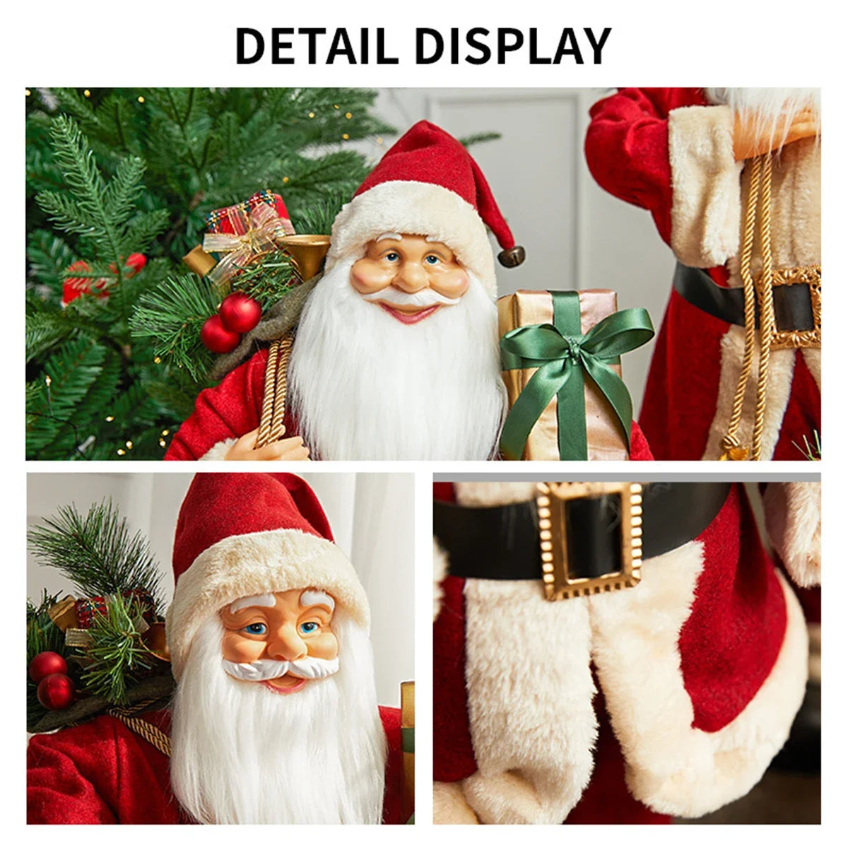 Trendbay Santa Claus Cloth Doll Decoration
