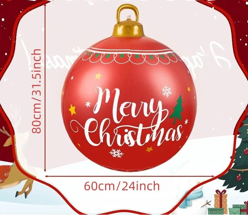 Trendbay Giant Inflatable Christmas Ball Ornament