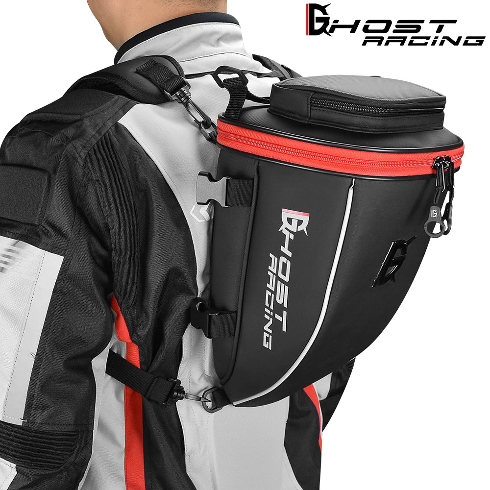 Trendbay Waterproof Motorcycle Tail Tank Bag 10L