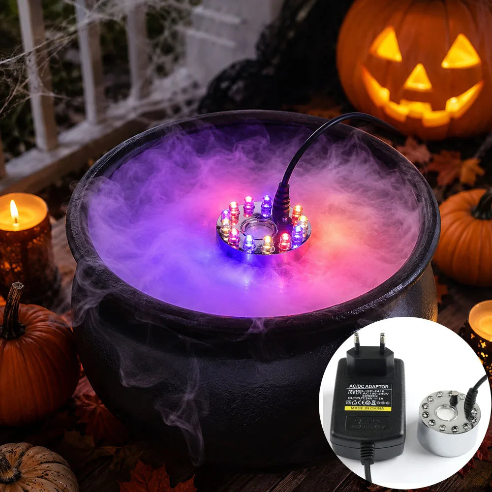 Trendbay Halloween Smoke Fog Machine with Mini LED Light