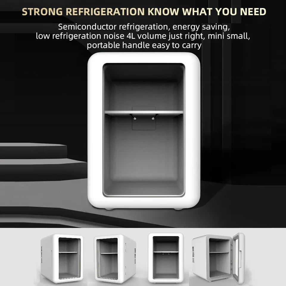 Trendbay 4L Portable Car Refrigerator Cooler & Warmer