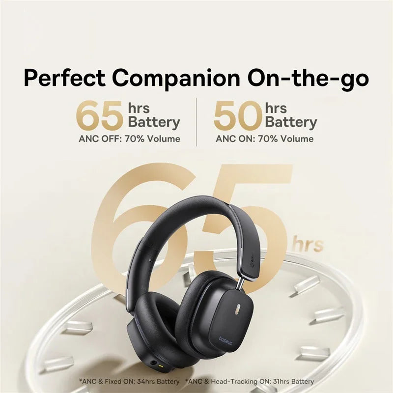 Trendbay Wireless Over-Ear Headphones with Spatial Audio