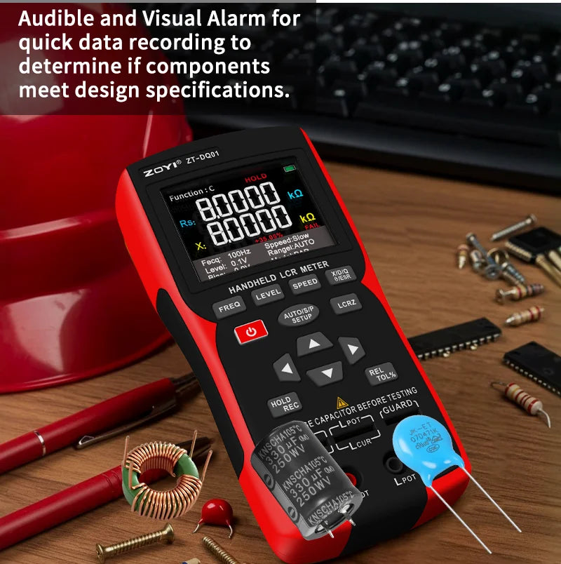 Trendbay High Precision Digital Bridge LCR Tester 99999 Counts