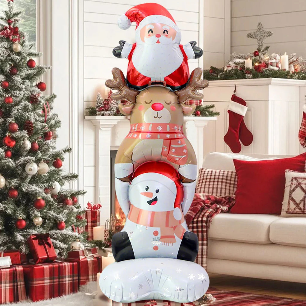 Trendbay 1pc Standing Christmas Stacker Christmas Themed Decor