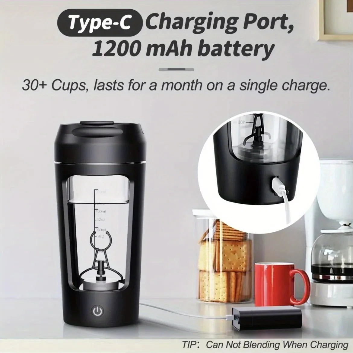 Trendbay 500ML Electric Protein Shaker Bottle