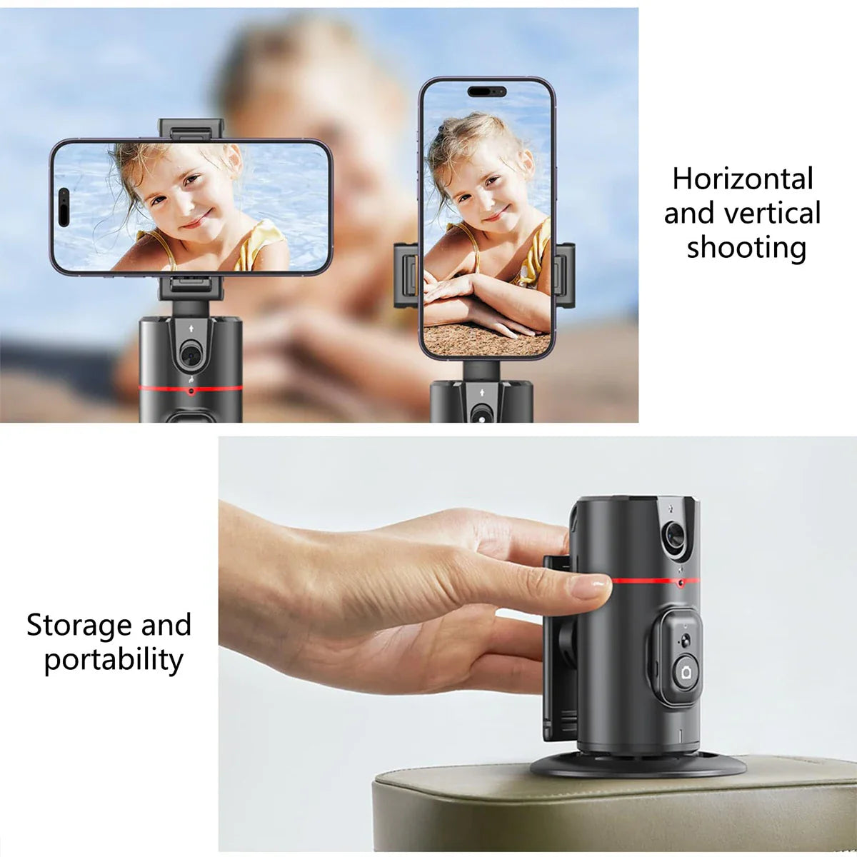 Trendbay 360° Auto Face Tracking Phone Holder Stand