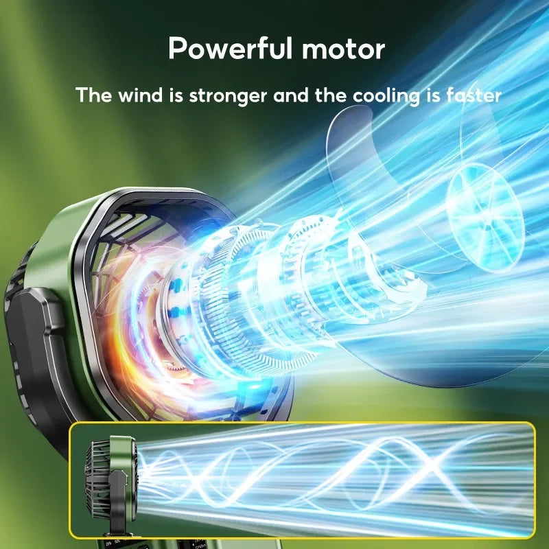 Trendbay Camping Solar Fan
