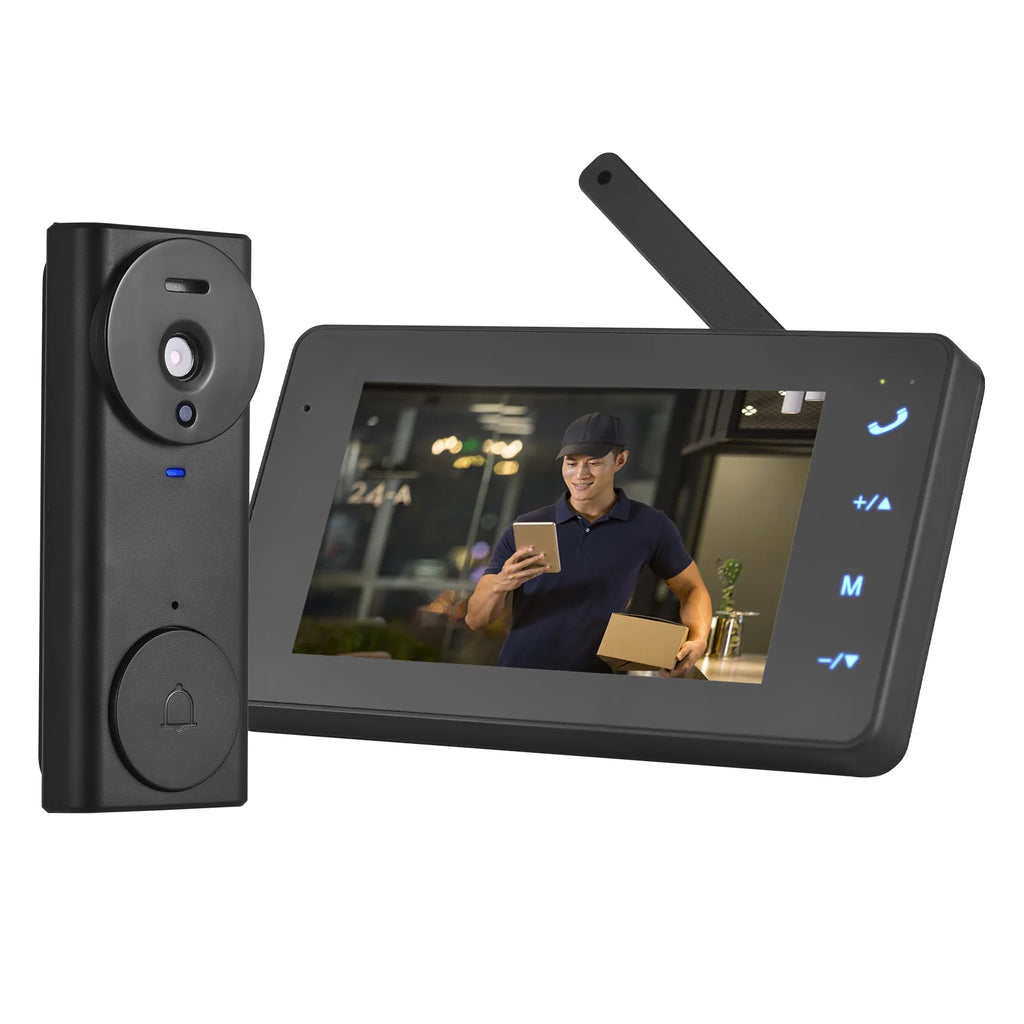 Trendbay Wireless Video Doorbell Camera with Monitor