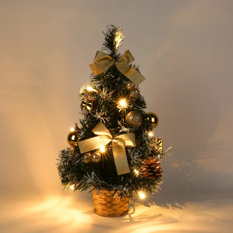 Trendbay 40CM LED Christmas Tree Night Light – Silver