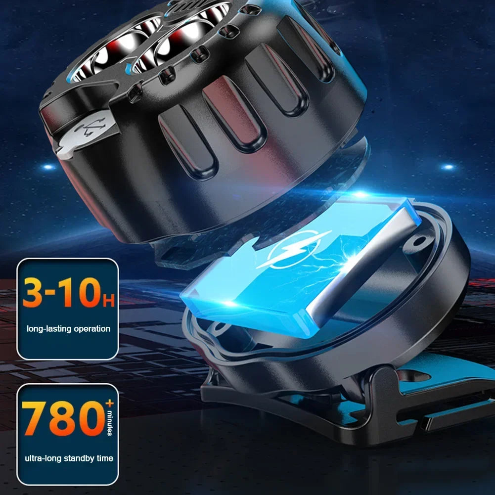 Trendbay 250LM IPX4 Waterproof LED Headlamp