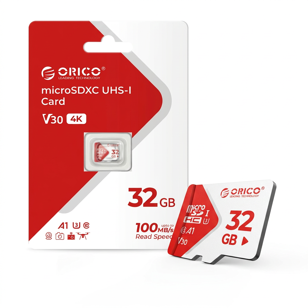 Trendbay ORICO 32GB MicroSD Memory Card A1 U3 Class 10 V30 High-Speed