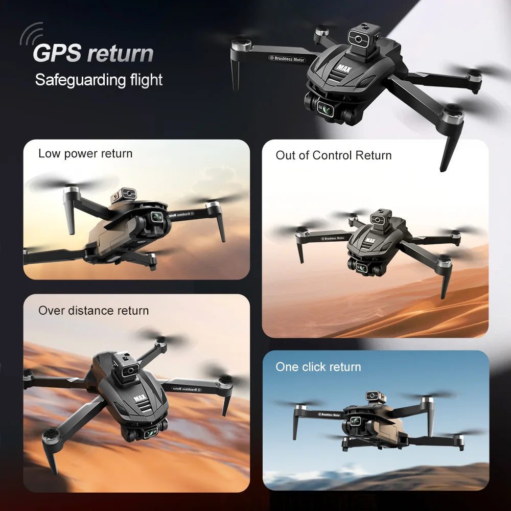 Trendbay GPS 8K Professional RC Drone with HD Camera
