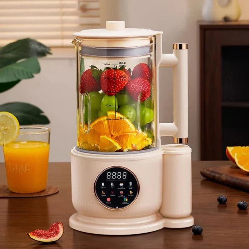 Trendbay 1500ML Soy Milk Maker & Blender with 10-Blade System