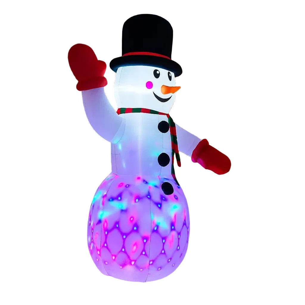 Trendbay 7.8FT Inflatable LED Snowman Decoration