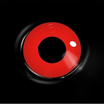 Trendbay Vampire Red Dragon Cosplay Contact Lenses – 14.0–14.5 mm