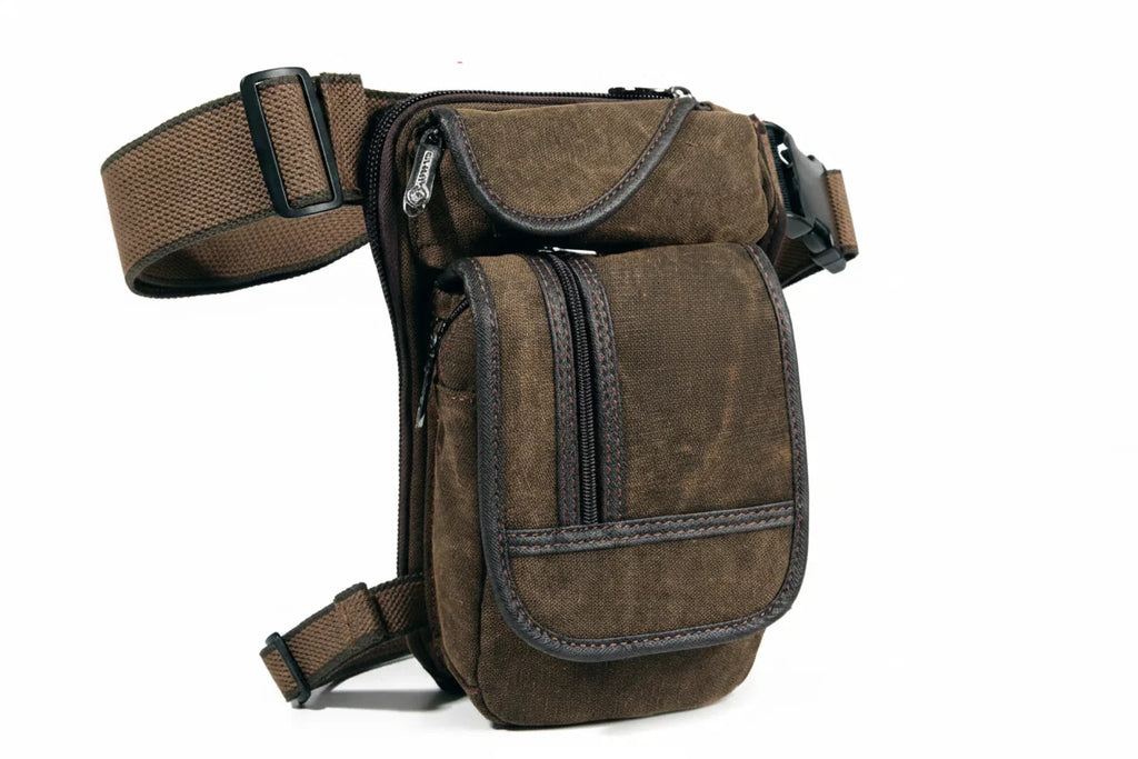 Trendbay  Men's Drop Leg Waist Bag with Adjustable Straps
